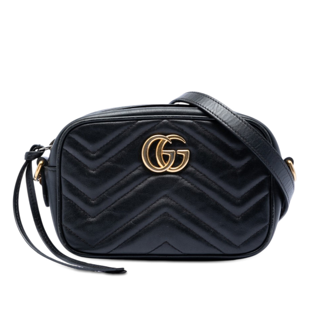 Gucci GG Marmont Matelasse Sac Mini Cuir