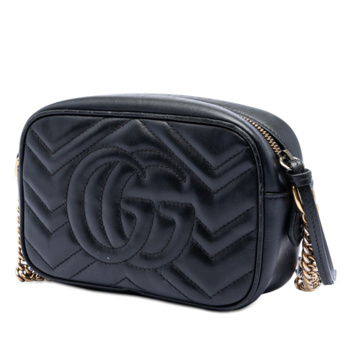 Gucci GG Marmont Matelasse Sac Mini Cuir