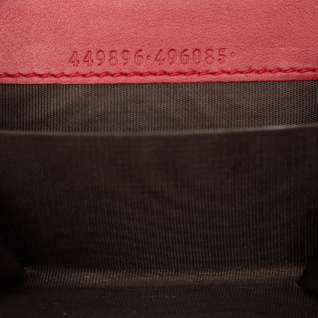 Gucci Microguccissima Zip Around Coin Purse