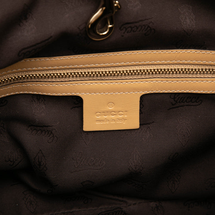Gucci GG Toile Web Pompon Cabas