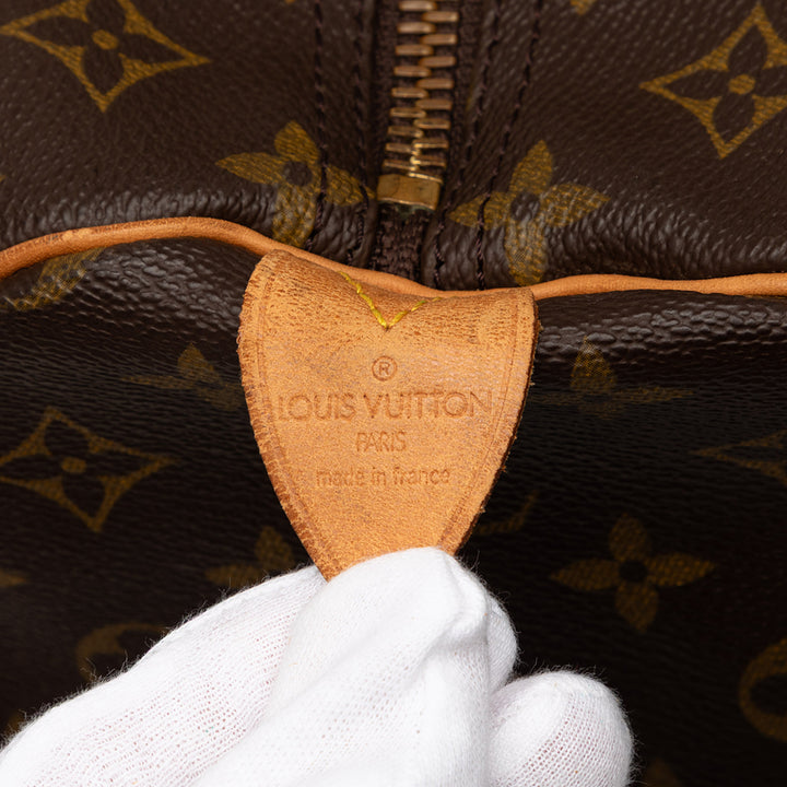Louis Vuitton Keepall 60 Monogram Marron – vue 5 – GABY PARIS