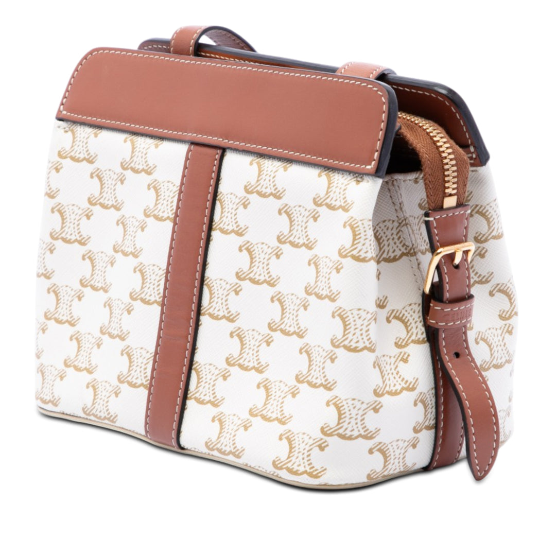 Celine Triomphe Cabas De France Sac Teen Toile Triomphe enduite