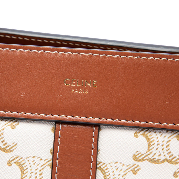 Celine Triomphe Cabas De France Sac Teen Toile Triomphe enduite