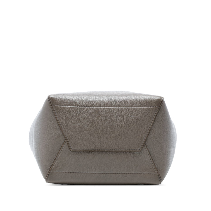 Celine Medium Cuir Seau Sangle Bucket Sac