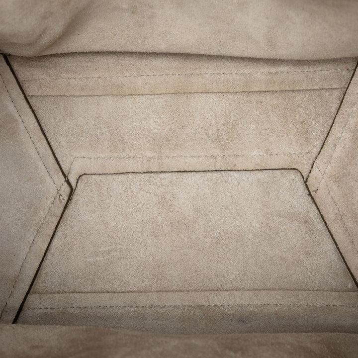 Celine Medium Cuir Seau Sangle Bucket Sac