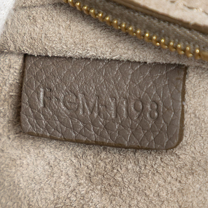 Celine Medium Cuir Seau Sangle Bucket Sac