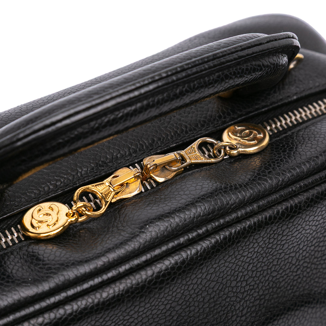 Chanel CC Caviar Vanity Étui