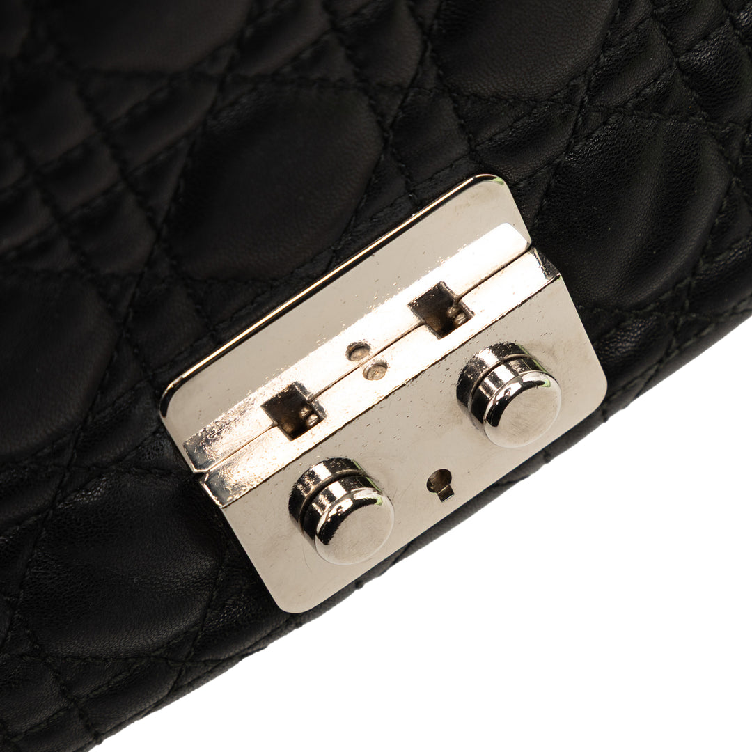 Dior Cuir d'agneau Cannage New Lock Sac bandoulière