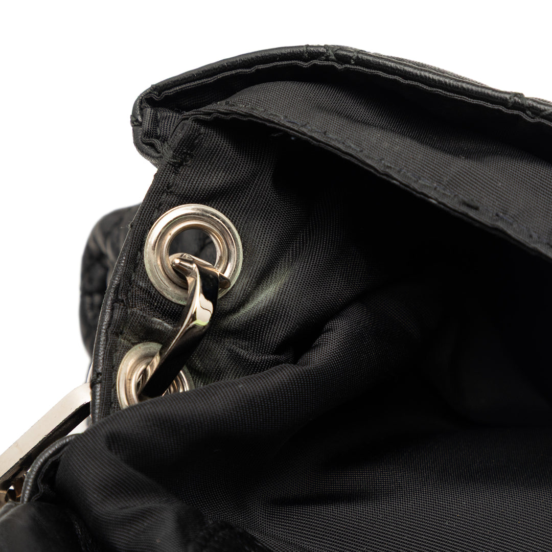 Dior Cuir d'agneau Cannage New Lock Sac bandoulière