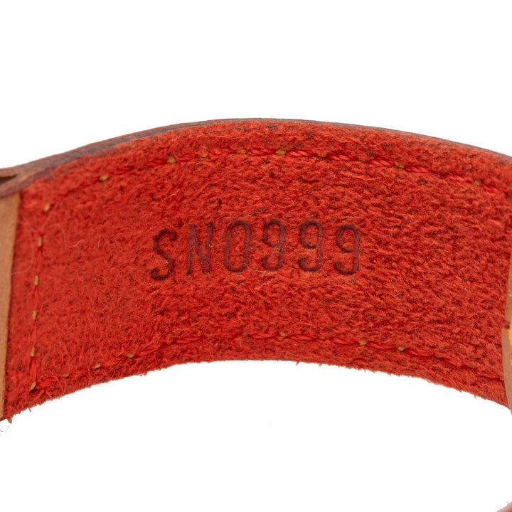 Louis Vuitton Bracelet Wish Monogram cuir Vachetta Marron – vue 5 – GABY PARIS