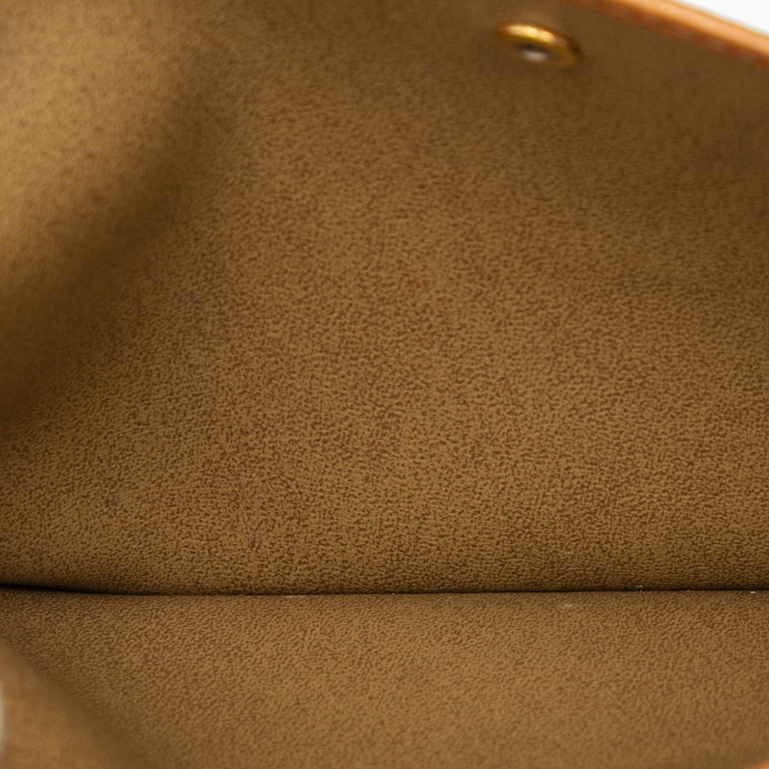 Dior Honeycomb Toile Pochette Marron – GABY PARIS Authentique