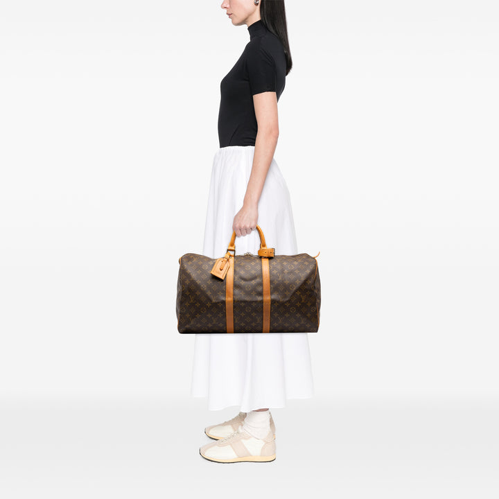 Louis Vuitton Keepall 50 Monogram Marron