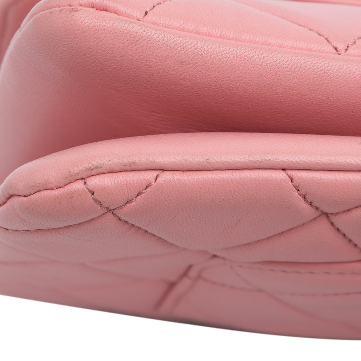 Medium Lambskin Trendy CC Flap Pink - Gaby Paris