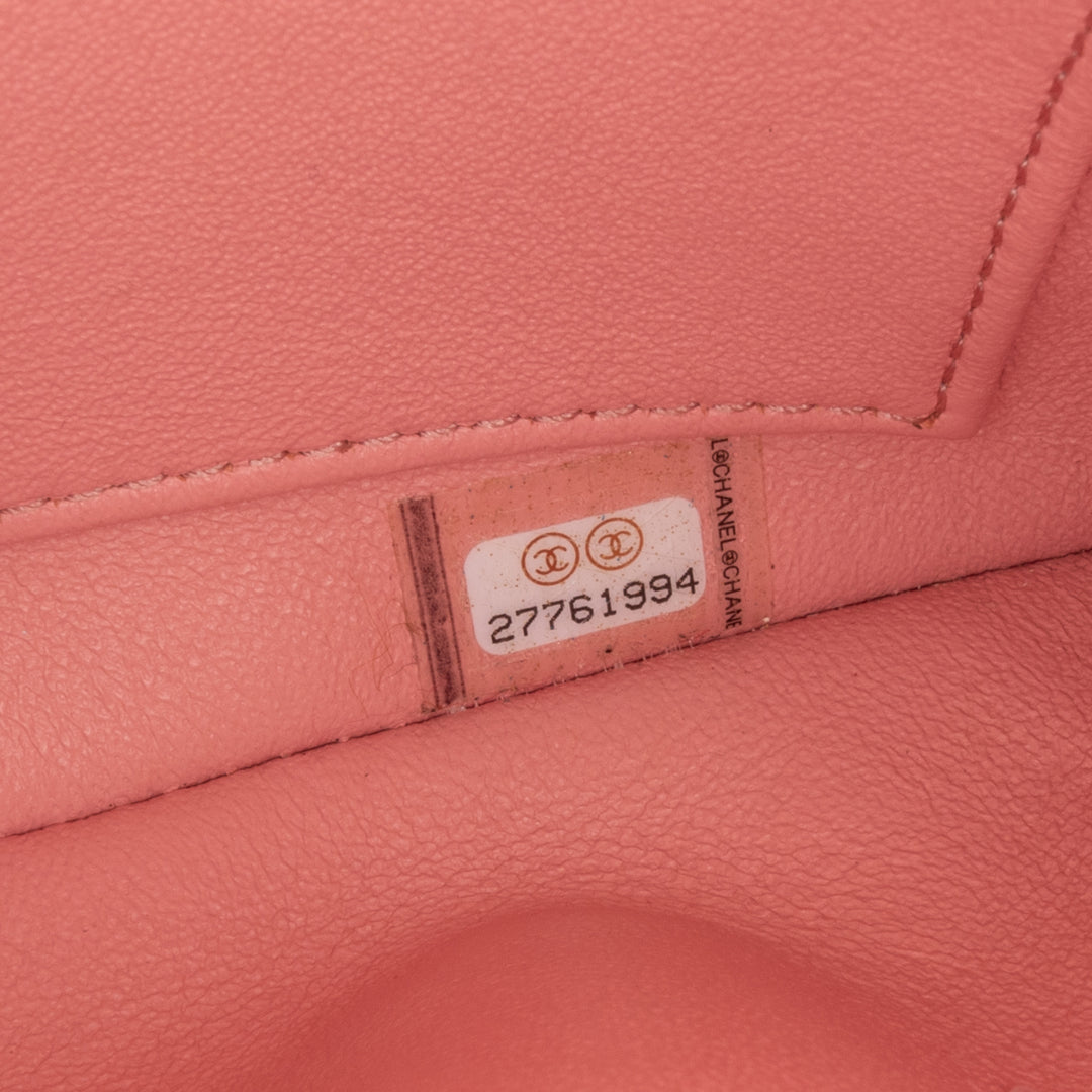 Medium Lambskin Trendy CC Flap Pink - Gaby Paris