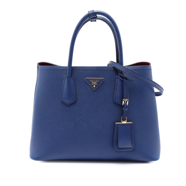 Prada Medium Saffiano Cuir Double Sac