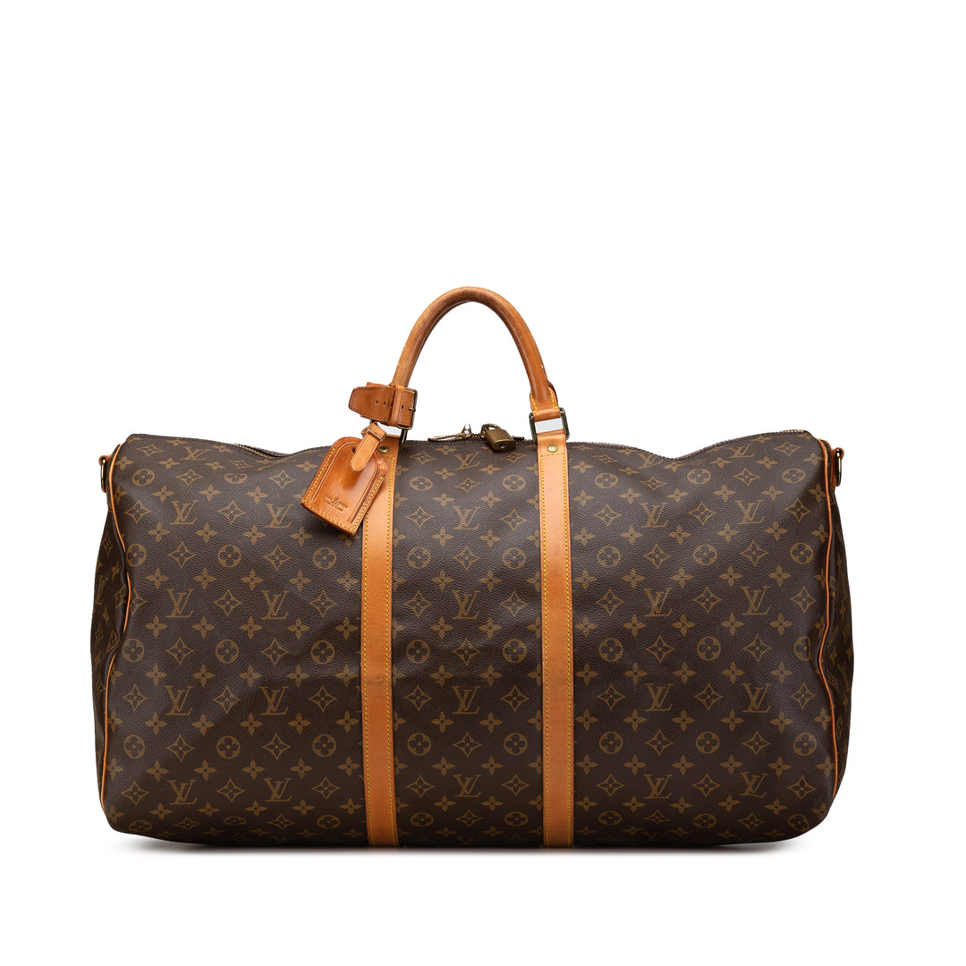 Monogram Keepall Bandouliere 60 Brown - Gaby Paris