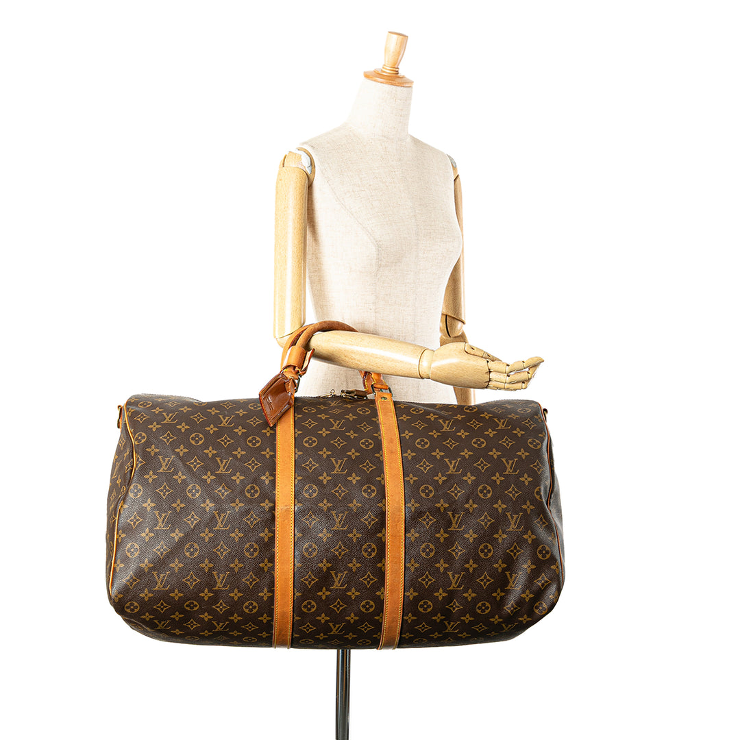 Monogram Keepall Bandouliere 60 Brown - Gaby Paris