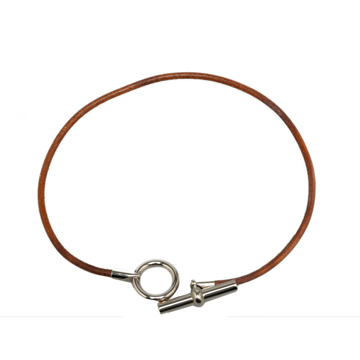 Bridle Glenan Choker Necklace Brown - Gaby Paris