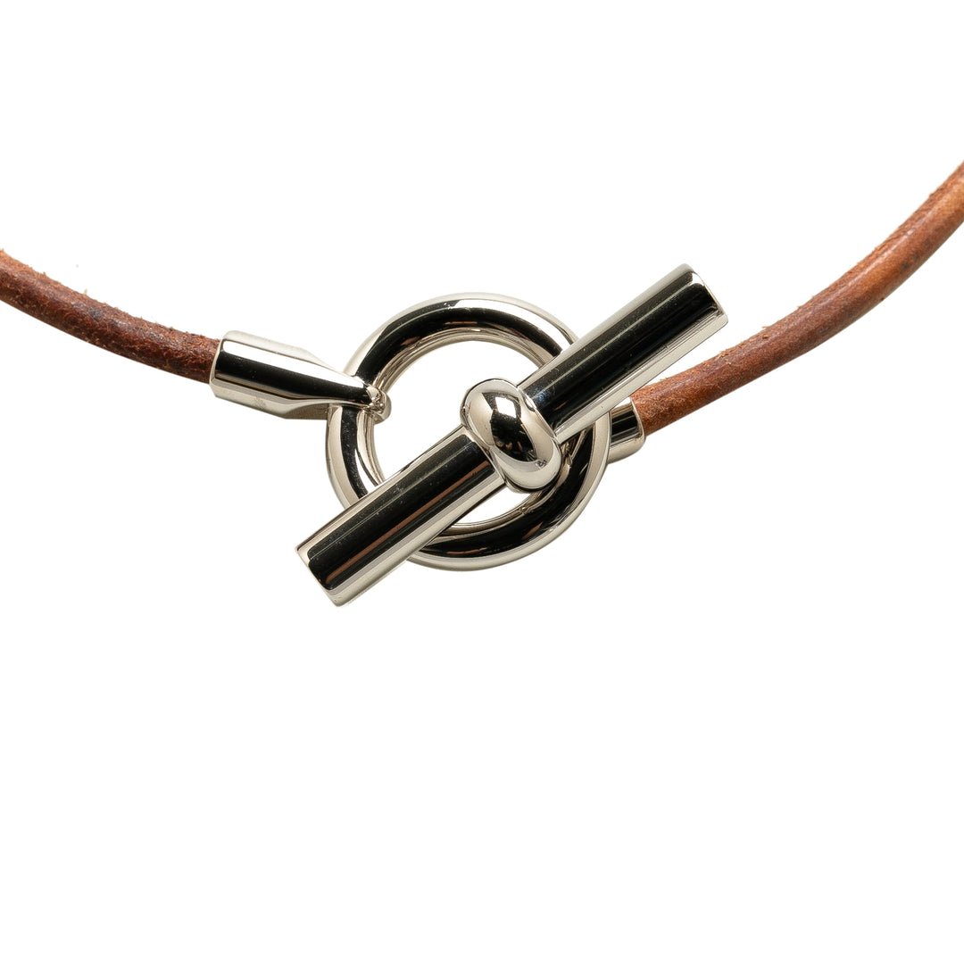 Bridle Glenan Choker Necklace Brown - Gaby Paris