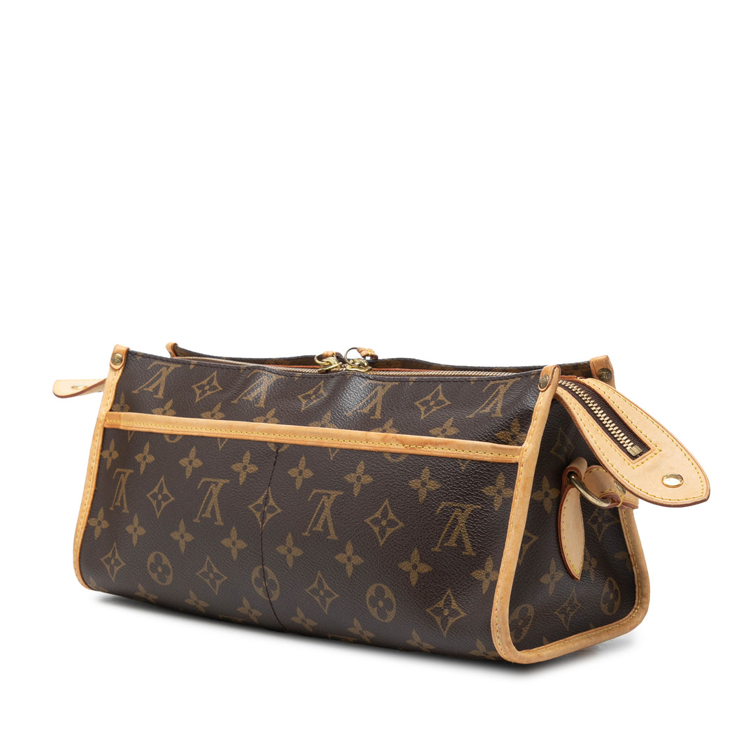 Louis Vuitton Popincourt Long Monogram Marron – vue 2 – GABY PARIS