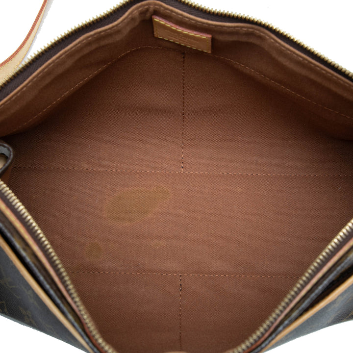 Louis Vuitton Popincourt Long Monogram Marron – vue 4 – GABY PARIS