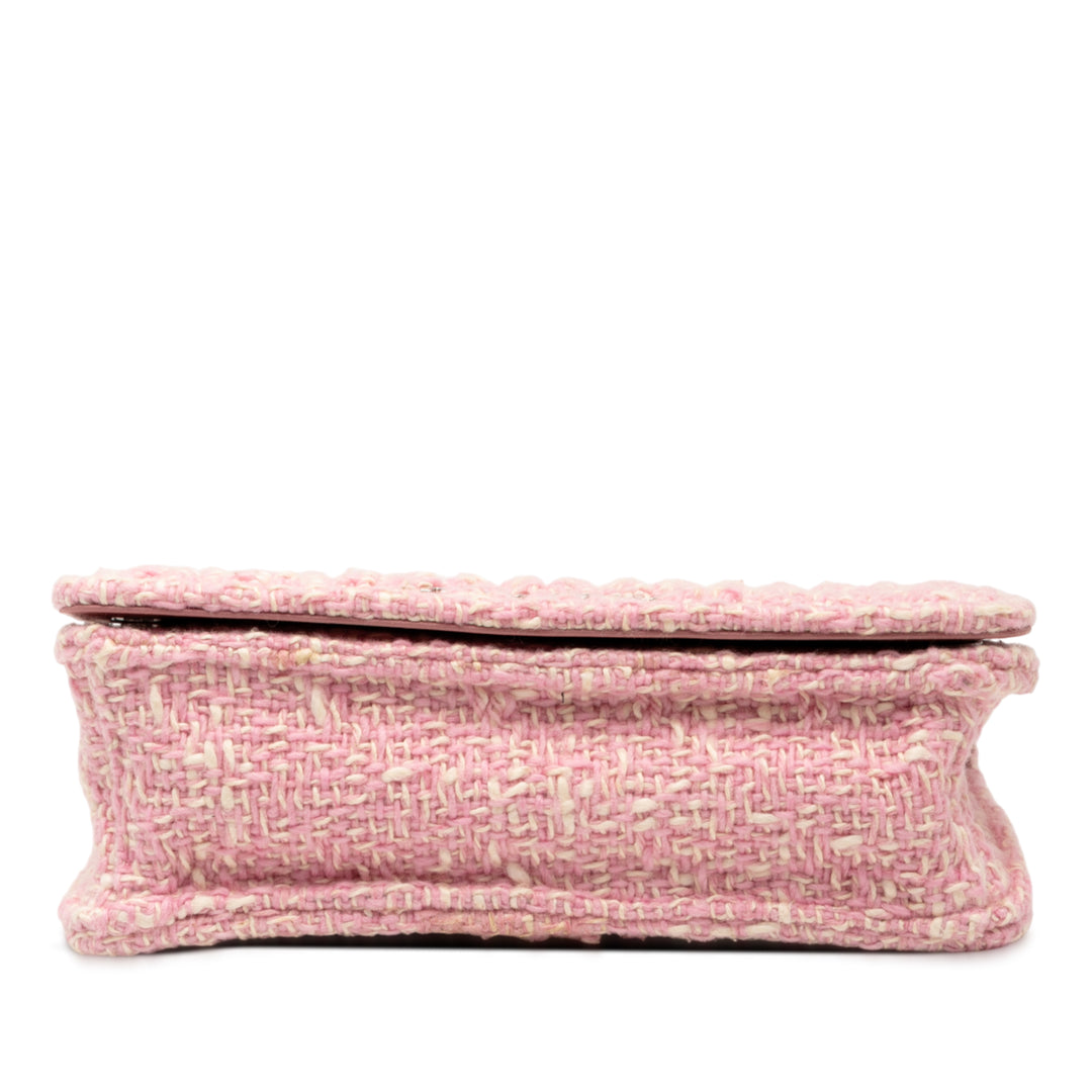 Miu Miu Matelasse Tweed Perles fantaisie Chain Sac bandoulière