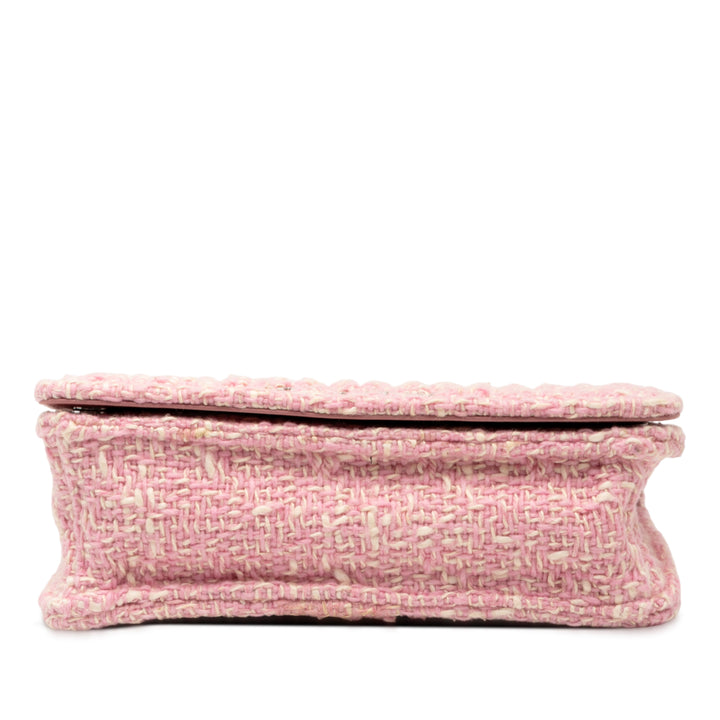 Miu Miu Matelasse Tweed Perles fantaisie Chain Sac bandoulière