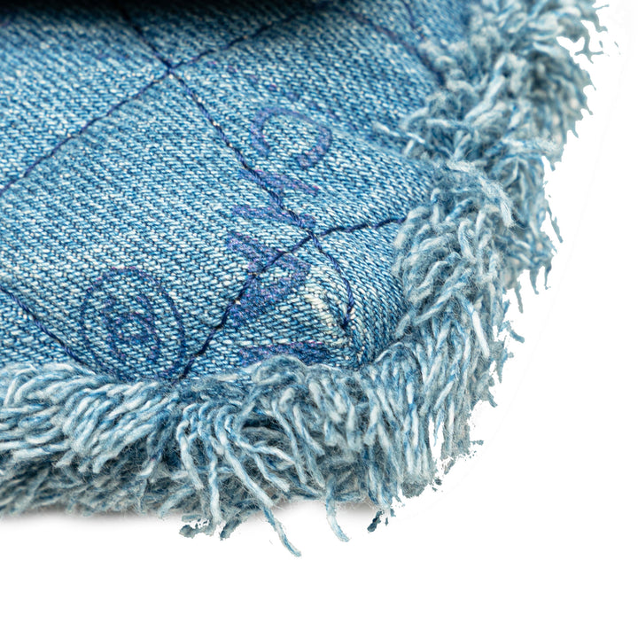 Chanel Mood Pochette avec chaîne Mini Jean Bleu