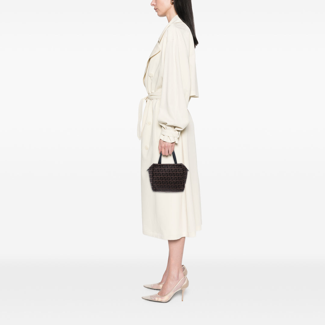 Fendi Mini Zucchino Toile Sac à main