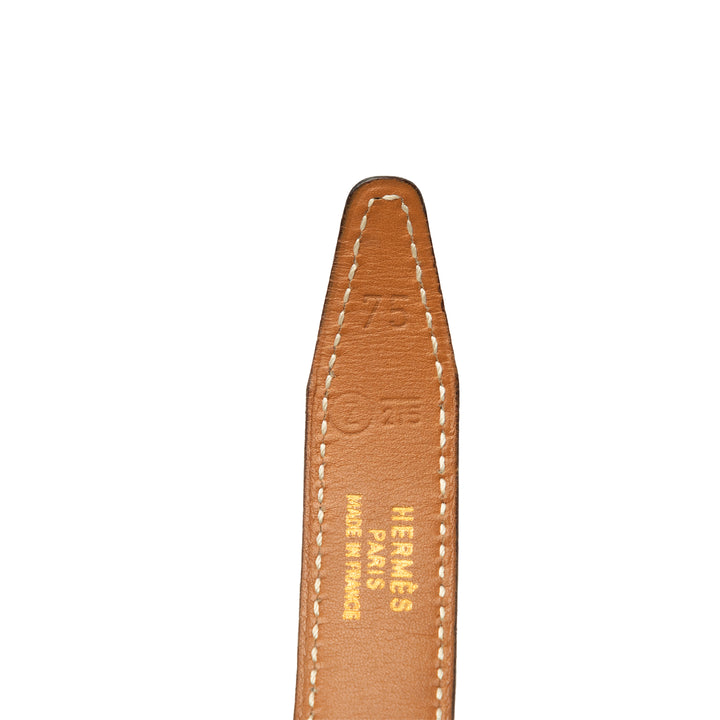 Box Veau et Courchevel Constance H Réversible Ceinture Box Noir