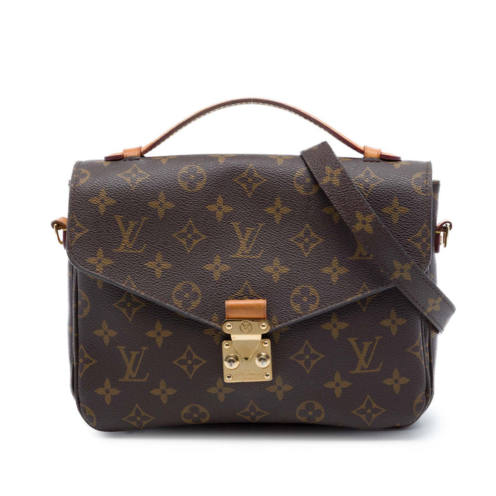 Louis Vuitton Pochette Métis Monogram Marron – vue principale – GABY PARIS