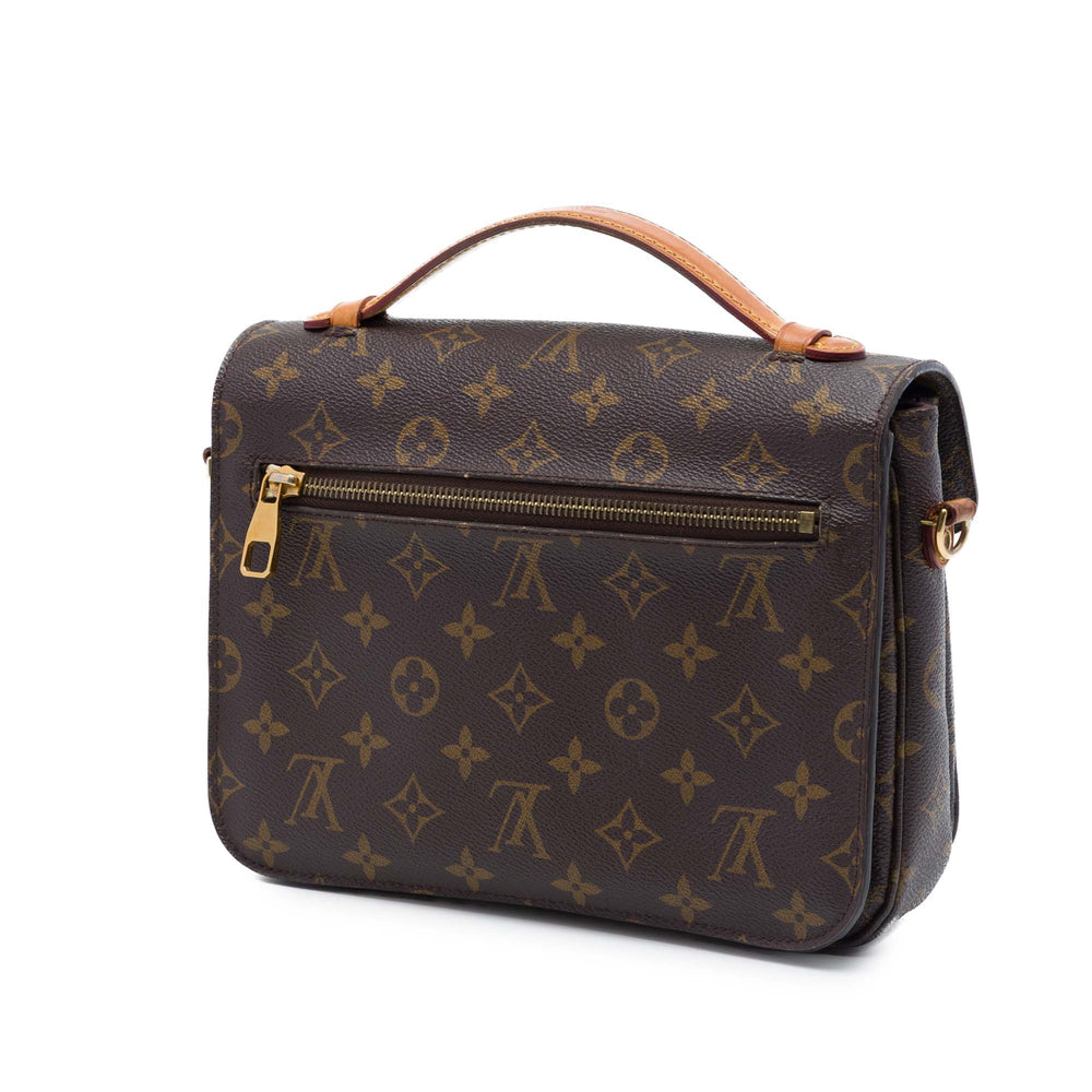 Louis Vuitton Pochette Métis Monogram Marron – vue 2 – GABY PARIS