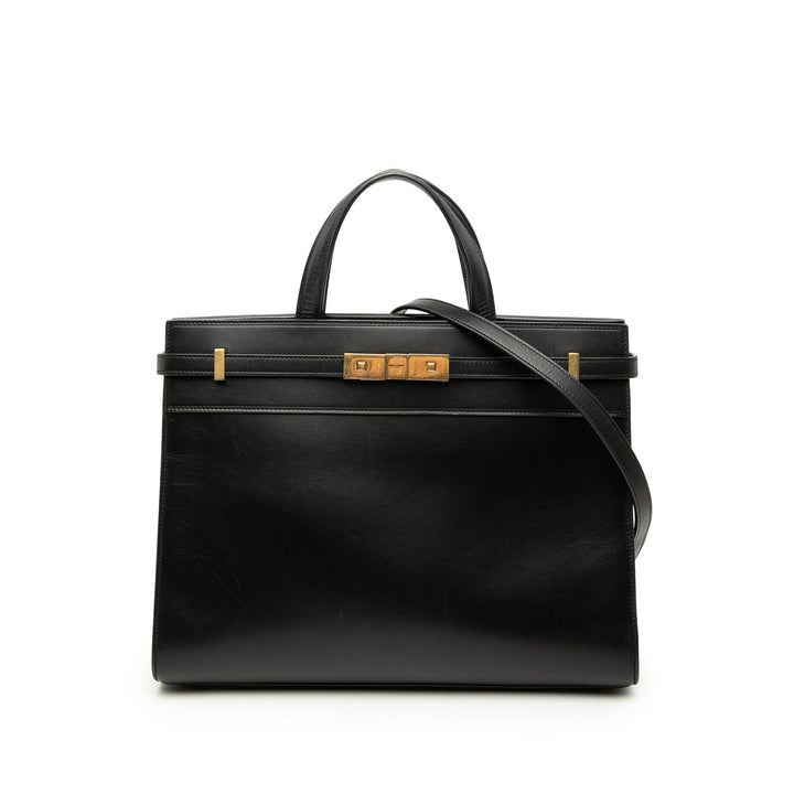 Saint Laurent Medium Smooth Cuir de veau Manhattan Shopper Cabas
