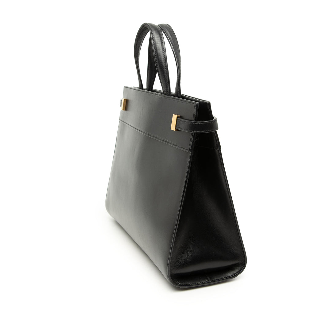 Saint Laurent Medium Smooth Cuir de veau Manhattan Shopper Cabas