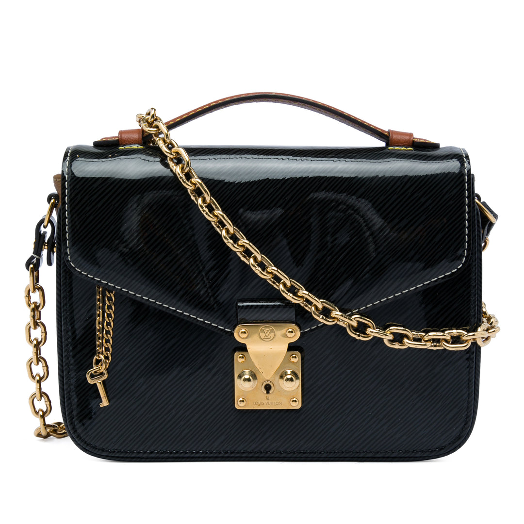 Louis Vuitton brillant et Pochette Métis Mini Épi Noir