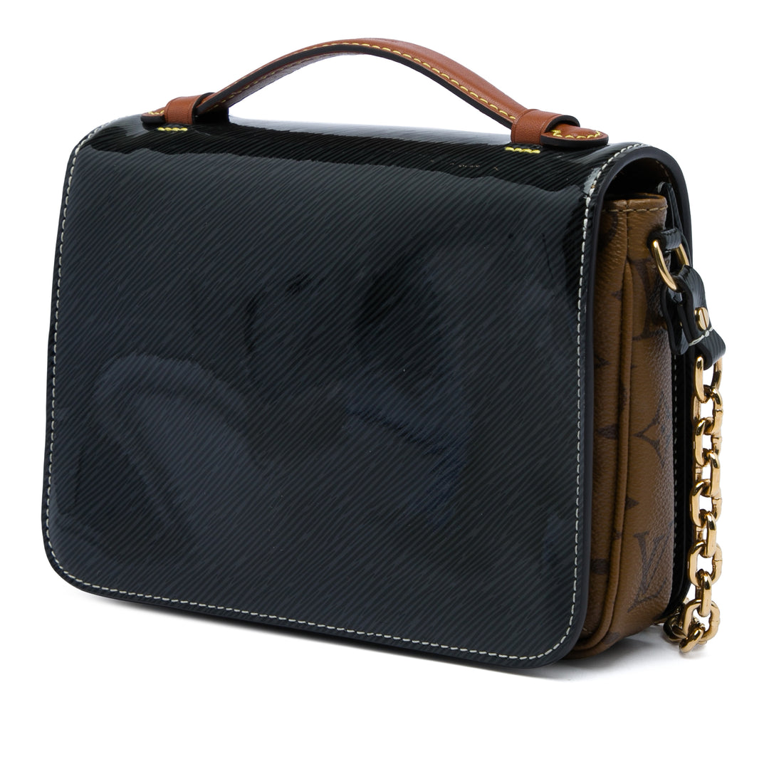 Louis Vuitton brillant et Pochette Métis Mini Épi Noir
