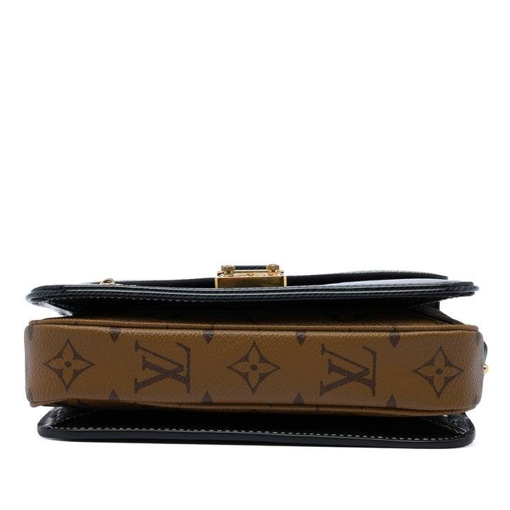 Louis Vuitton brillant et Pochette Métis Mini Épi Noir