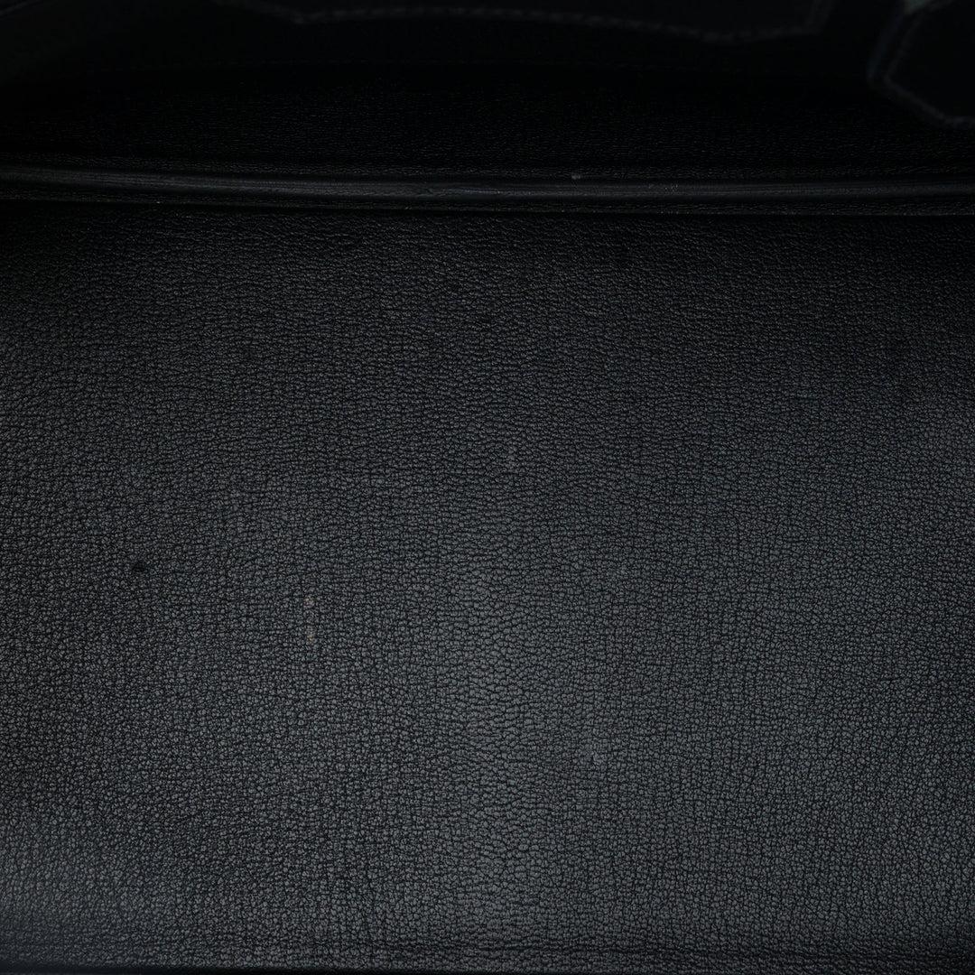 Hermès Sac à main Birkin Retourne 35 Epsom Noir – vue 4 – GABY PARIS
