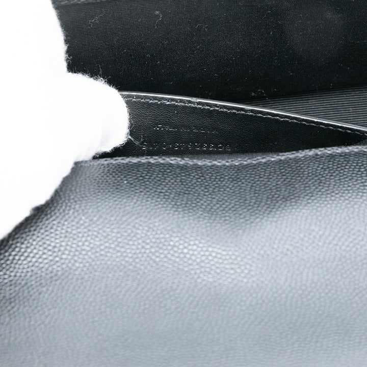 Saint Laurent Grain De Poudre Classic Monogram clouté Pochette