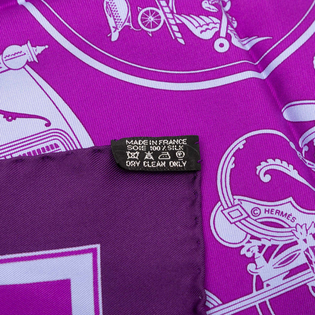 Hermès Ex-Libris Soie Foulard