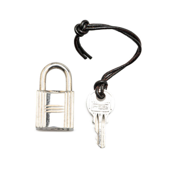 Hermès Palladium Plated Cadena Lock and Key Argenté – GABY PARIS Authentique
