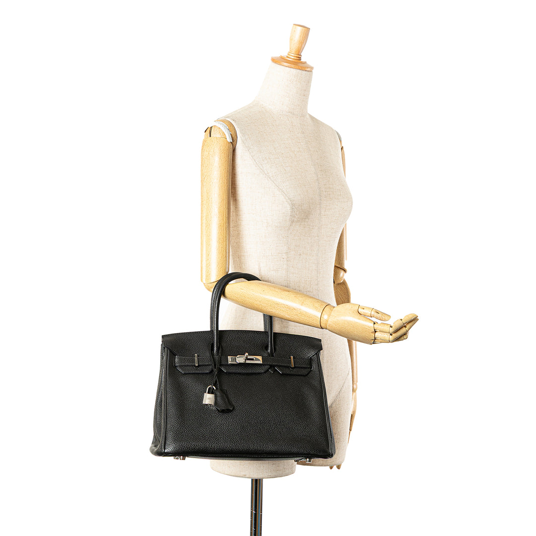 Togo Birkin Retourne 30 Black - Gaby Paris