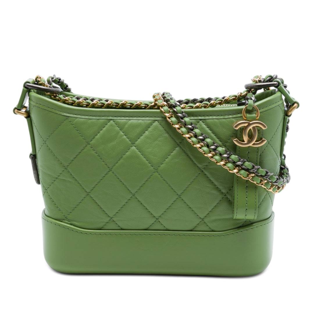 Chanel Small vieilli Cuir de veau Gabrielle Sac porté croisé