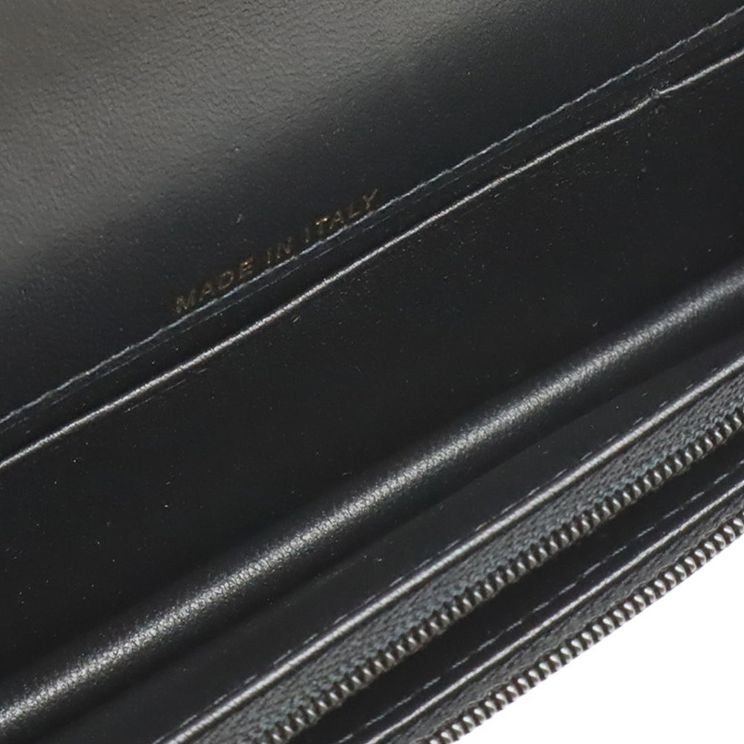 Chanel CC Matelassé Cuir d’agneau Wooden Beads anse supérieure Wallet on Chain