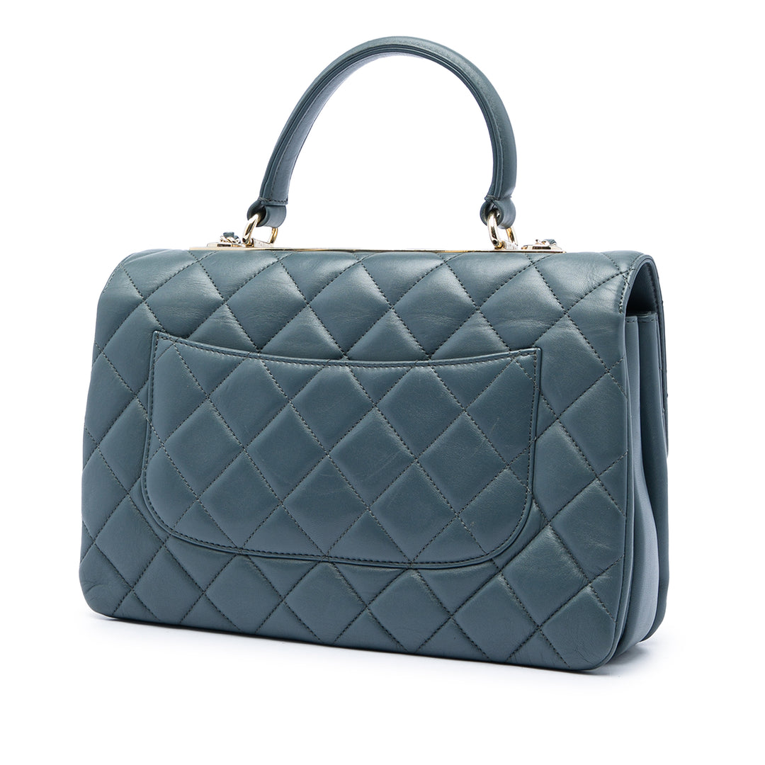 Chanel Trendy CC à rabat Moyen Cuir d'agneau
