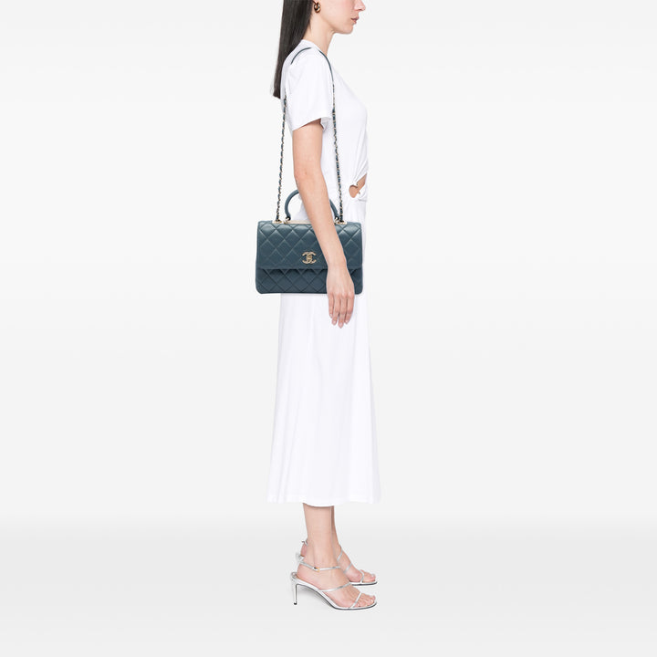 Chanel Trendy CC à rabat Moyen Cuir d'agneau