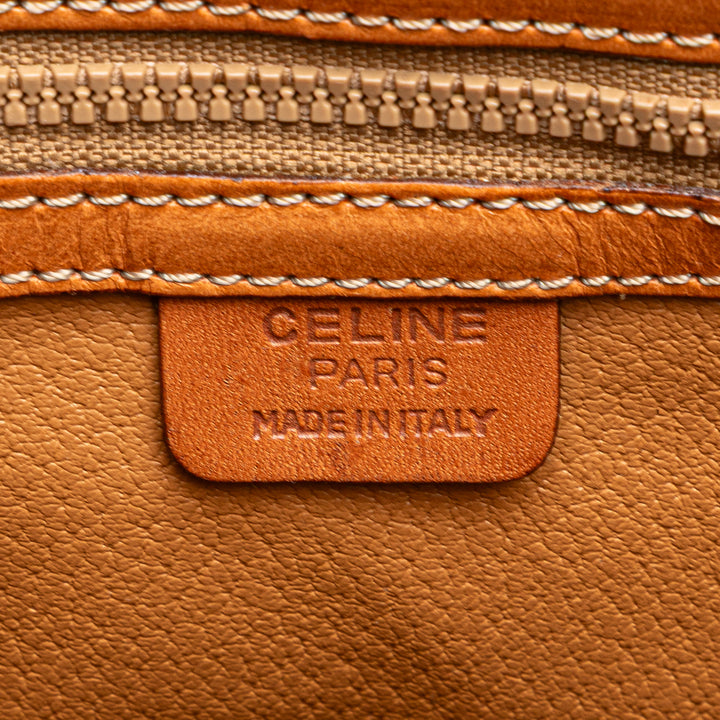 Macadam Coated Canvas Crossbody Brown - Gaby Paris