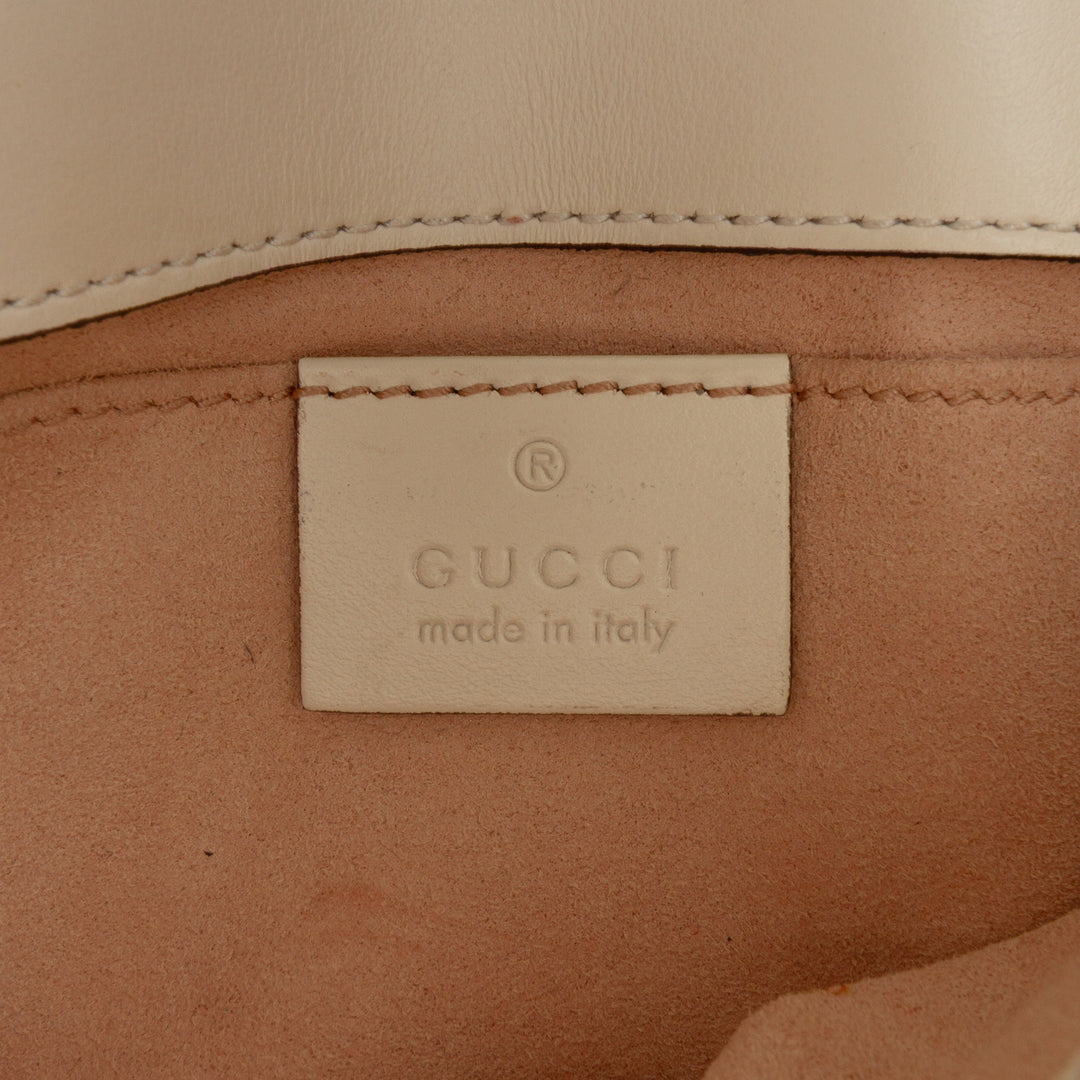 Gucci Small GG Marmont Matelasse Cuir de veau Sac bandoulière