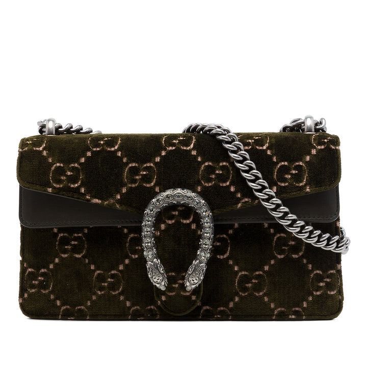 Gucci Sac bandoulière GG Dionysus Moyen Vert – vue principale – GABY PARIS