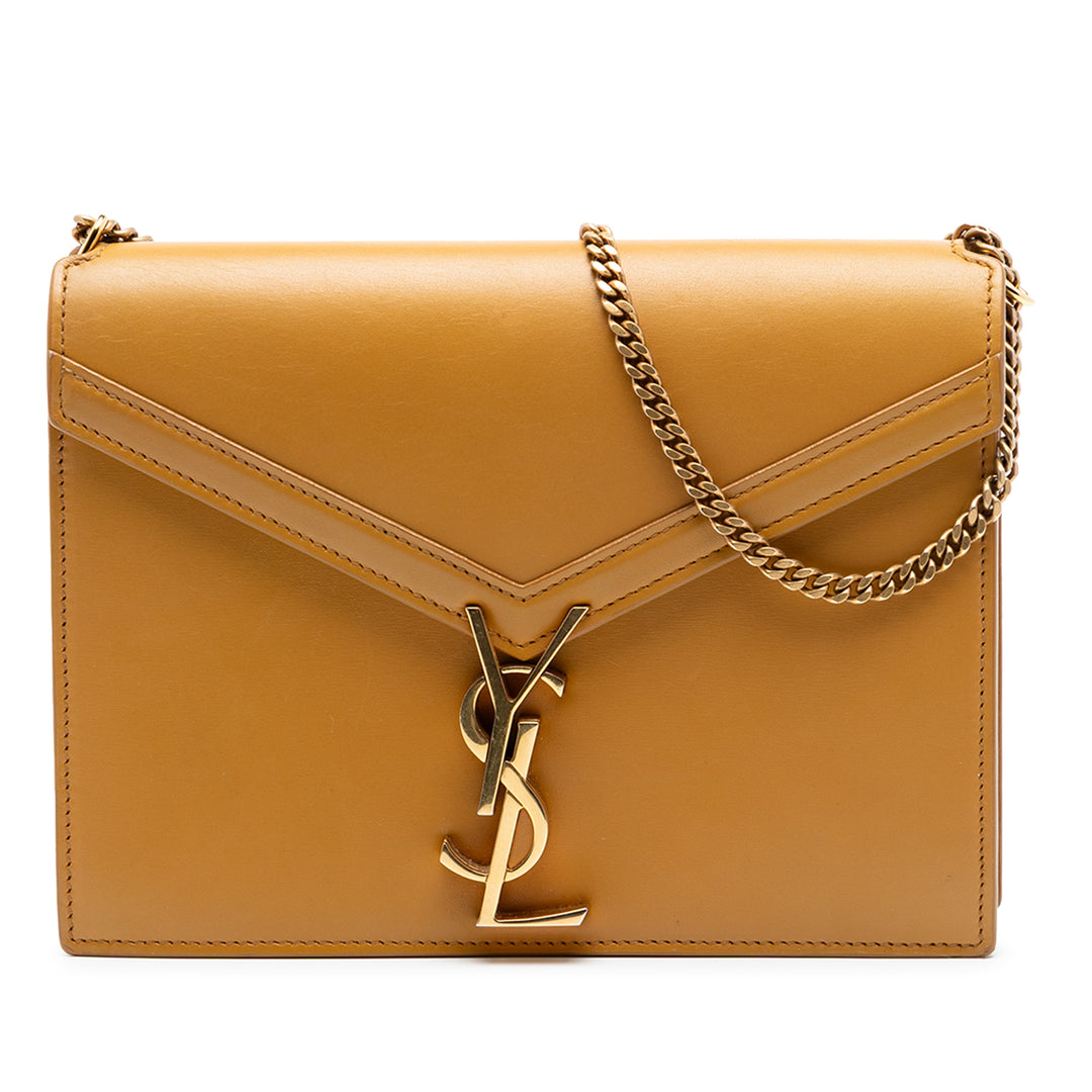Saint Laurent Smooth Cuir de veau Monogram Cassandra Clasp Sac